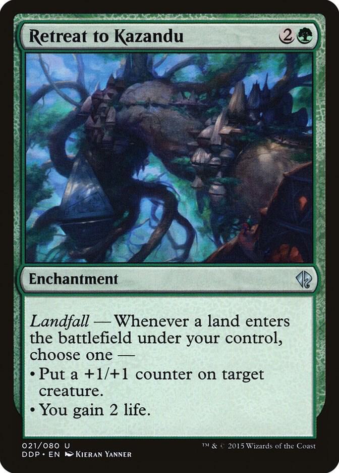 Retreat to Kazandu 21/80 (Duel Decks: Zendikar vs. Eldrazi)  | Good Games Modbury