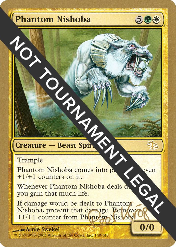 Phantom Nishoba 2003 Peer Kroger JUD pk190/142 (World Championship Decks)  | Good Games Modbury
