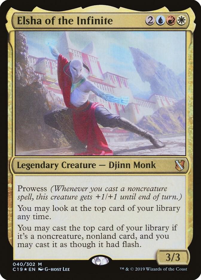 Elsha of the Infinite 40 (Commander 2019)  - Foil | Good Games Modbury