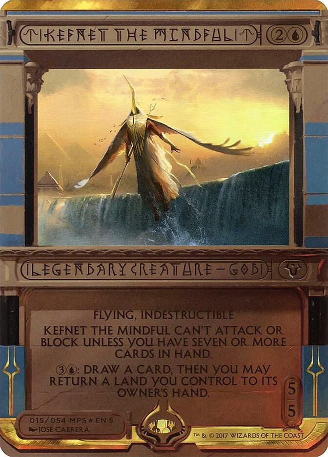 Kefnet the Mindful 15/54 (Masterpiece Series: Amonkhet Invocations)  - Foil | Good Games Modbury