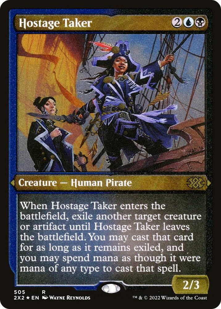 Hostage Taker Foil Etched 505 (Double Masters 2022)  - Foil | Good Games Modbury
