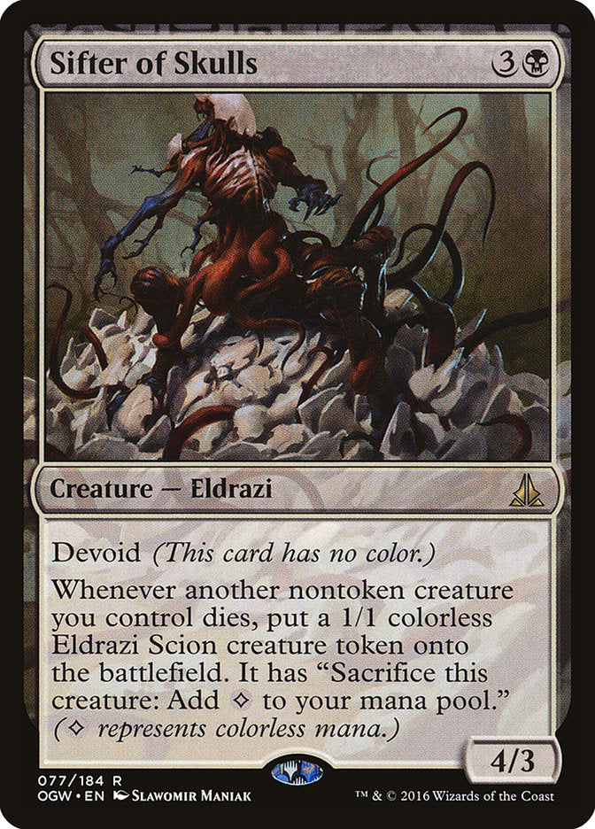 Sifter of Skulls 77 (Oath of the Gatewatch)  - Foil | Good Games Modbury