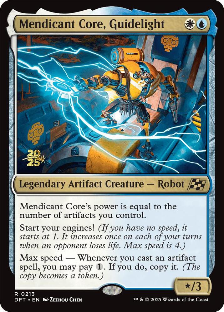 Mendicant Core Guidelight 213s/160 (Prerelease Cards)  - Foil | Good Games Modbury