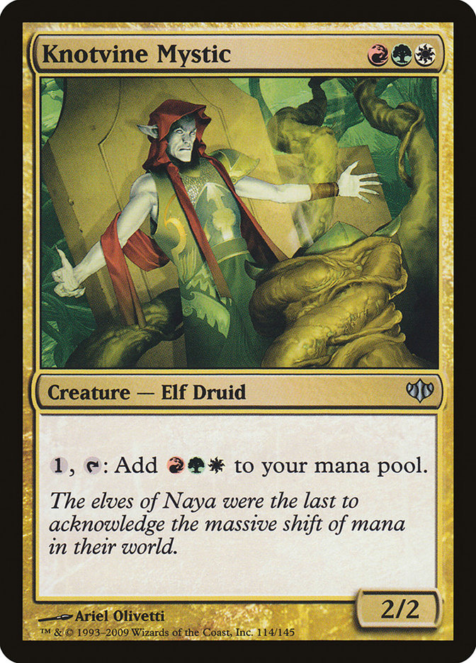 Knotvine Mystic 114/145 (Conflux)  - Foil | Good Games Modbury