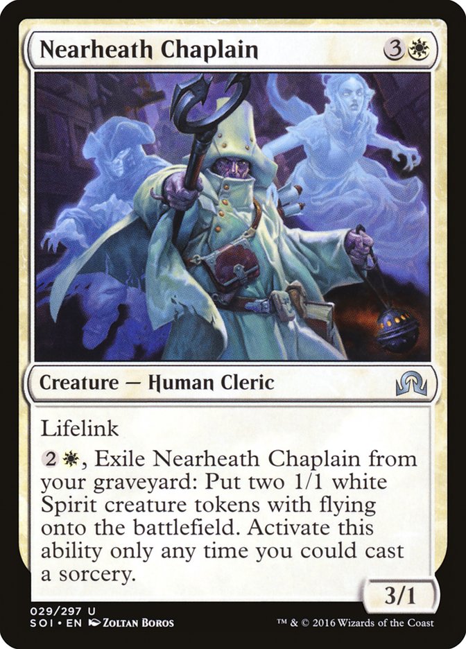Nearheath Chaplain [Shadows over Innistrad] | Good Games Modbury
