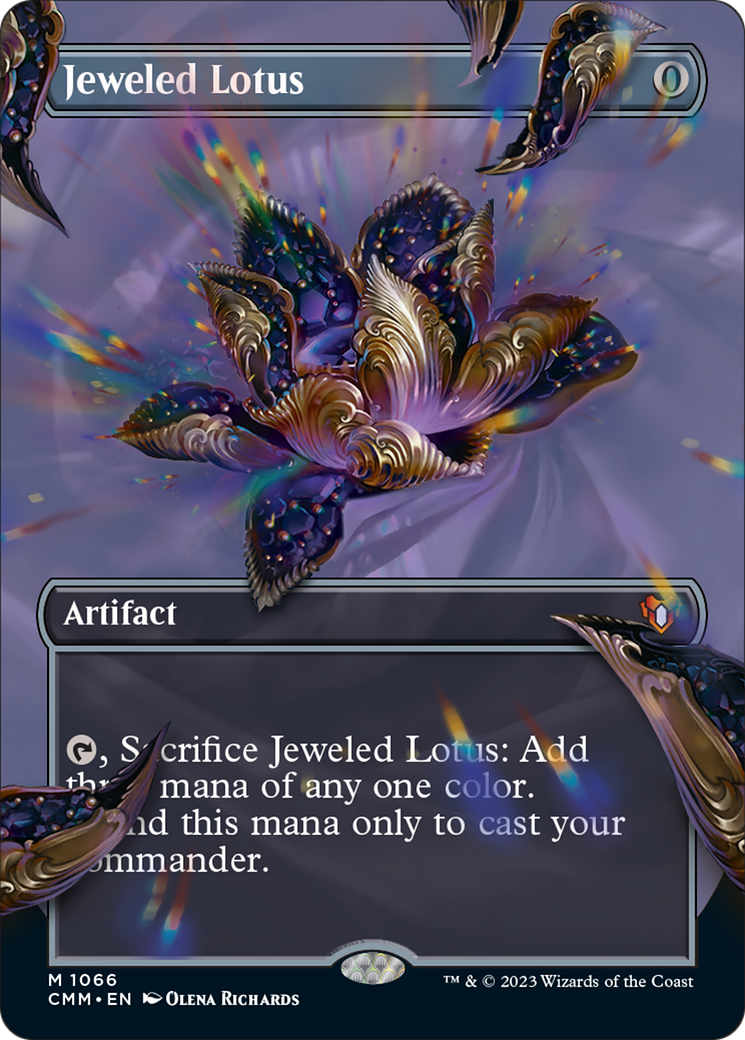 Jeweled Lotus (Textured Foil) [Commander Masters] | Good Games Modbury
