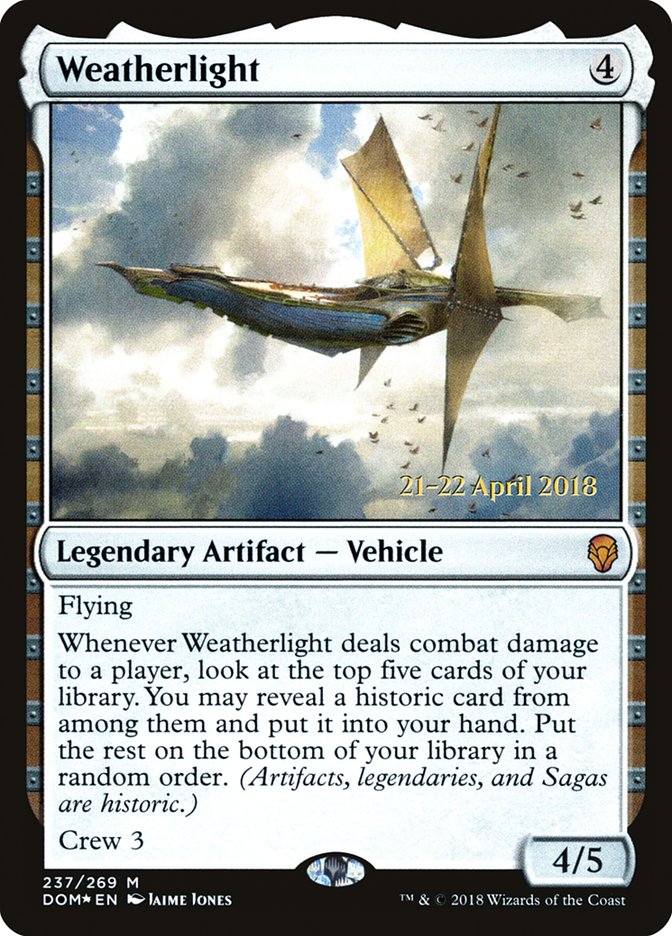 Weatherlight [Dominaria Prerelease Promos] | Good Games Modbury