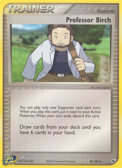 Professor Birch (89/109) [EX: Ruby & Sapphire] | Good Games Modbury