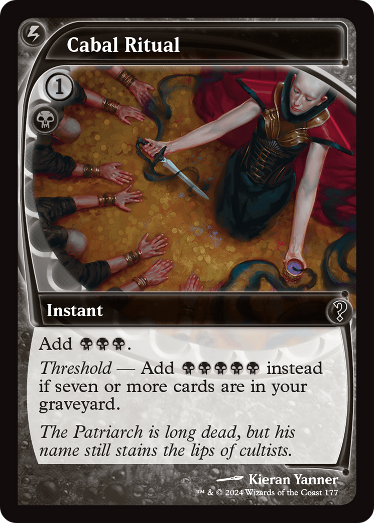 Cabal Ritual (Future Sight) [Mystery Booster 2] | Good Games Modbury