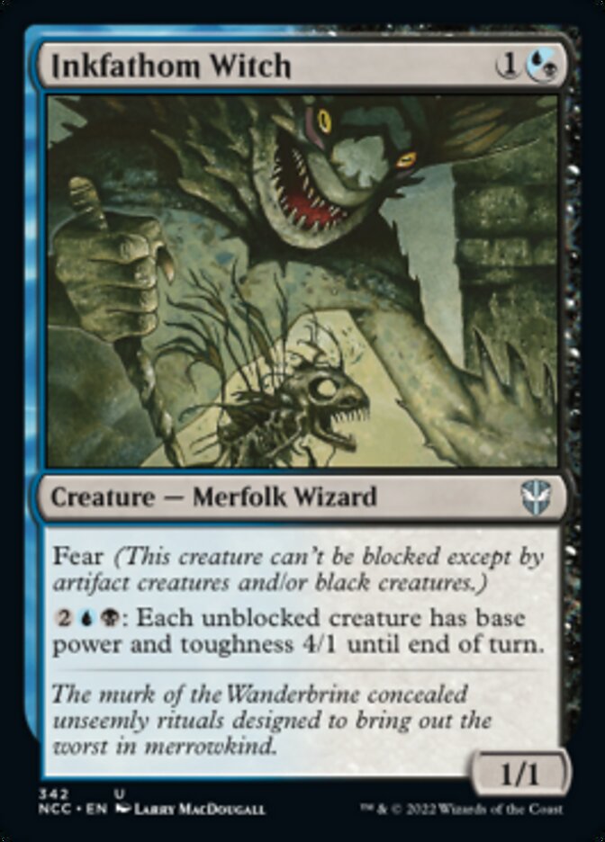 Inkfathom Witch [Streets of New Capenna Commander] | Good Games Modbury