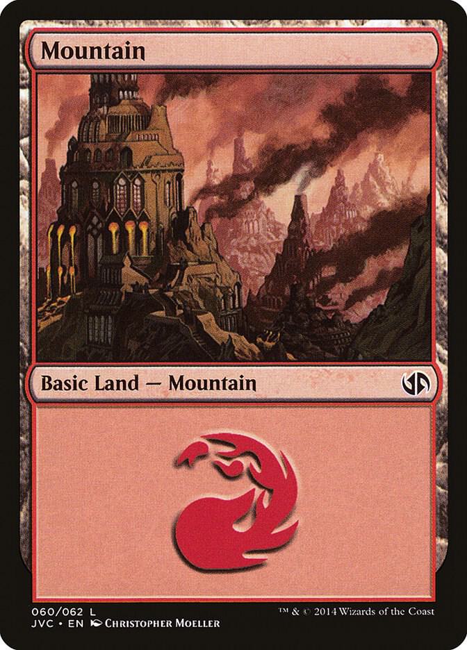 Mountain 060 JVC 60/62 (Duel Decks: Anthology)  | Good Games Modbury