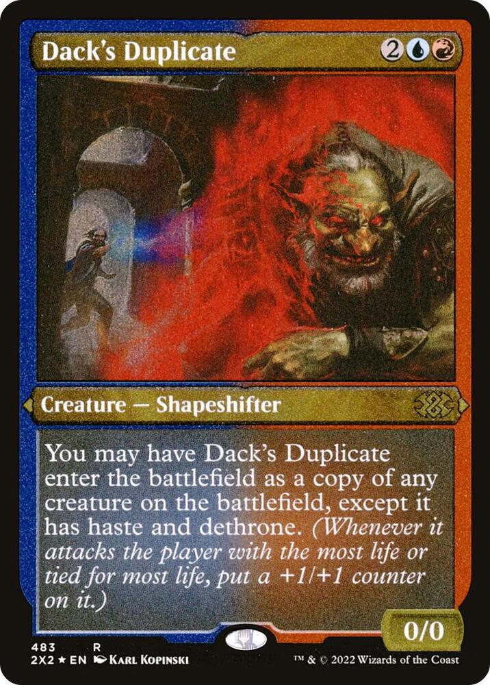 Dacks Duplicate Foil Etched 483 (Double Masters 2022)  - Foil | Good Games Modbury
