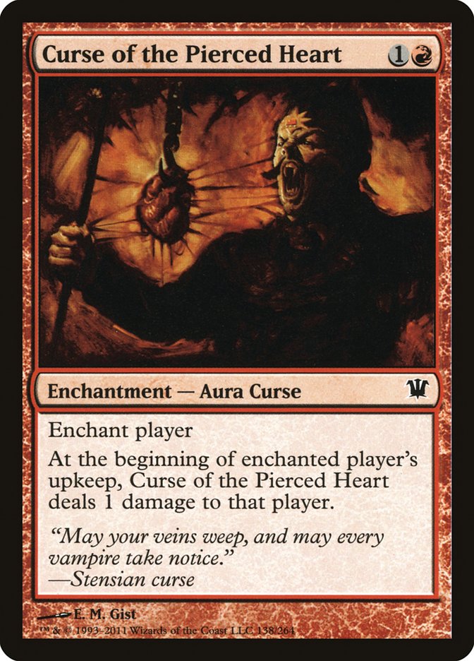 Curse of the Pierced Heart 138/264 (Innistrad)  | Good Games Modbury