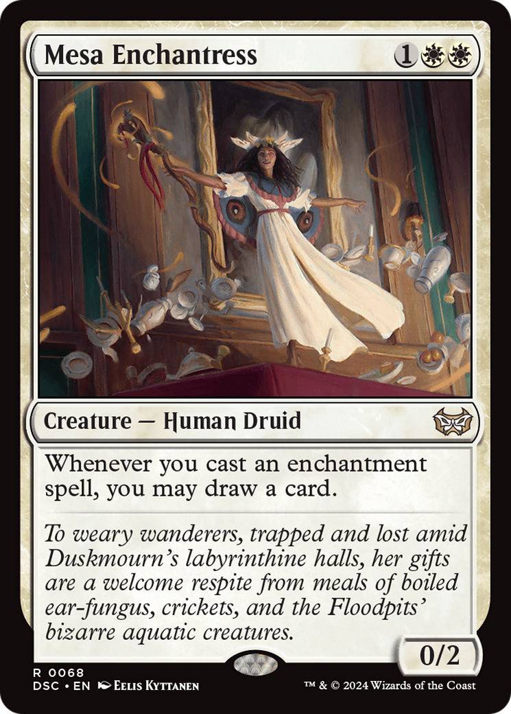 Mesa Enchantress [Duskmourn: House of Horror Commander] | Good Games Modbury