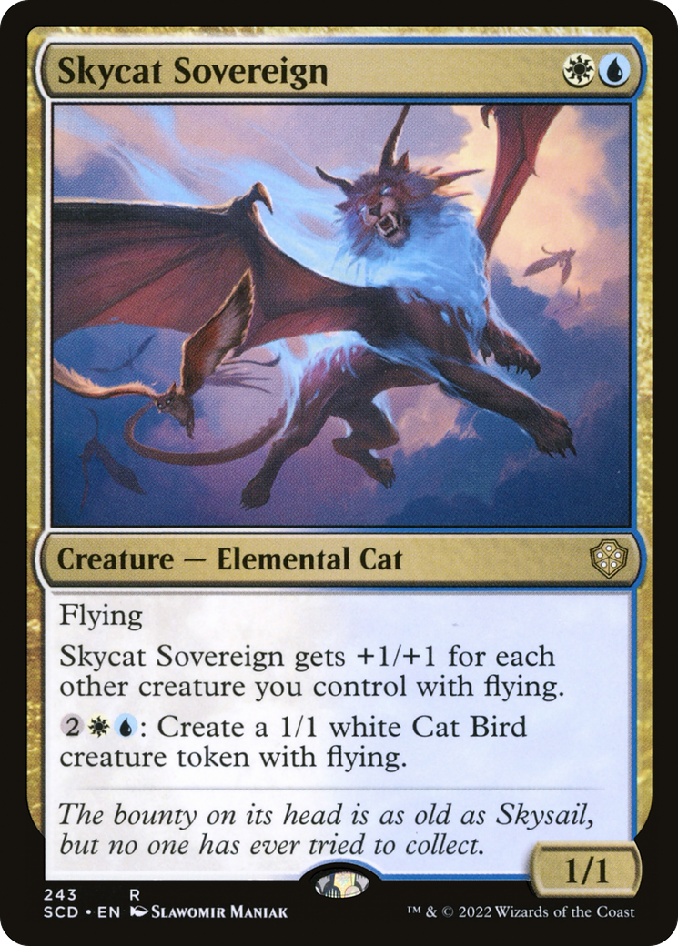 Skycat Sovereign [Starter Commander Decks] | Good Games Modbury