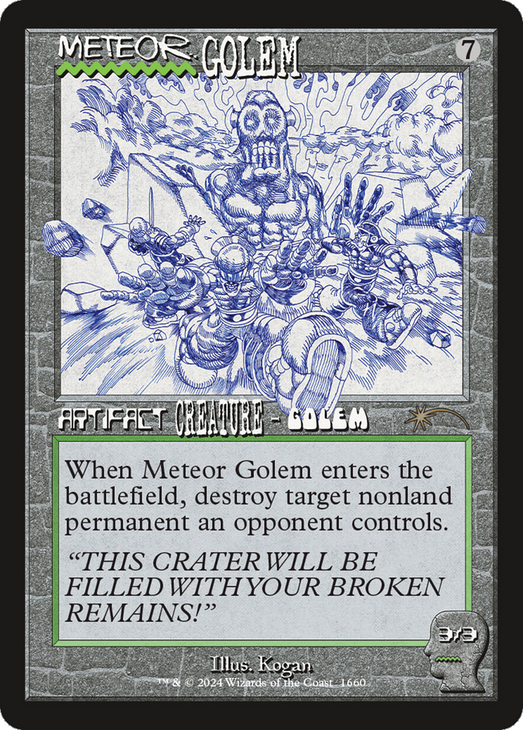 Meteor Golem (1660) [Secret Lair Drop Series] | Good Games Modbury