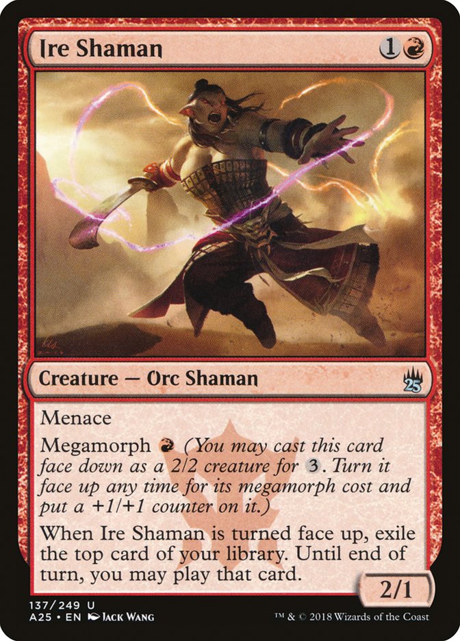 Ire Shaman 137/249 (Masters 25)  | Good Games Modbury