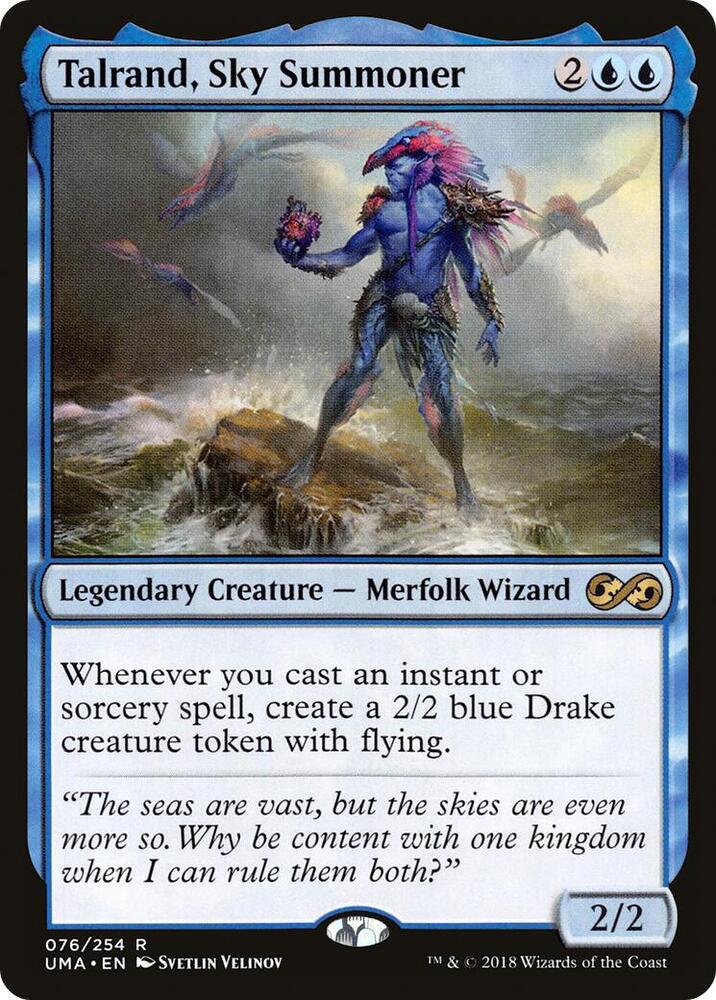 Talrand, Sky Summoner 76/254 (Ultimate Masters)  - Foil | Good Games Modbury
