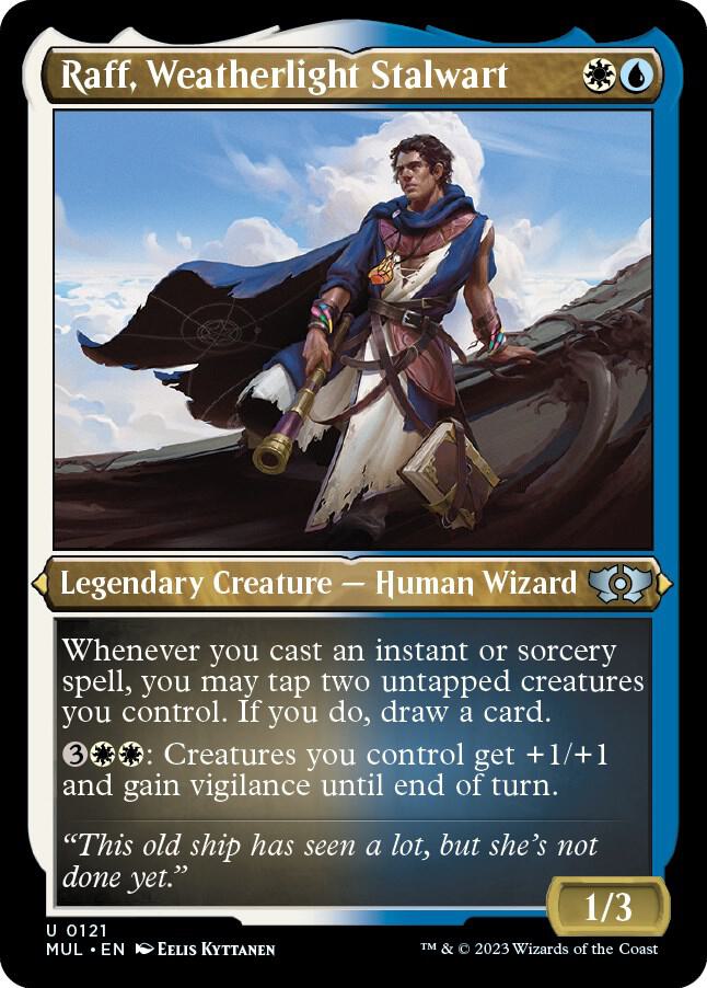 Raff, Weatherlight Stalwart 121/65 (March of the Machine: Multiverse Legends)  - Etched Foil | Good Games Modbury
