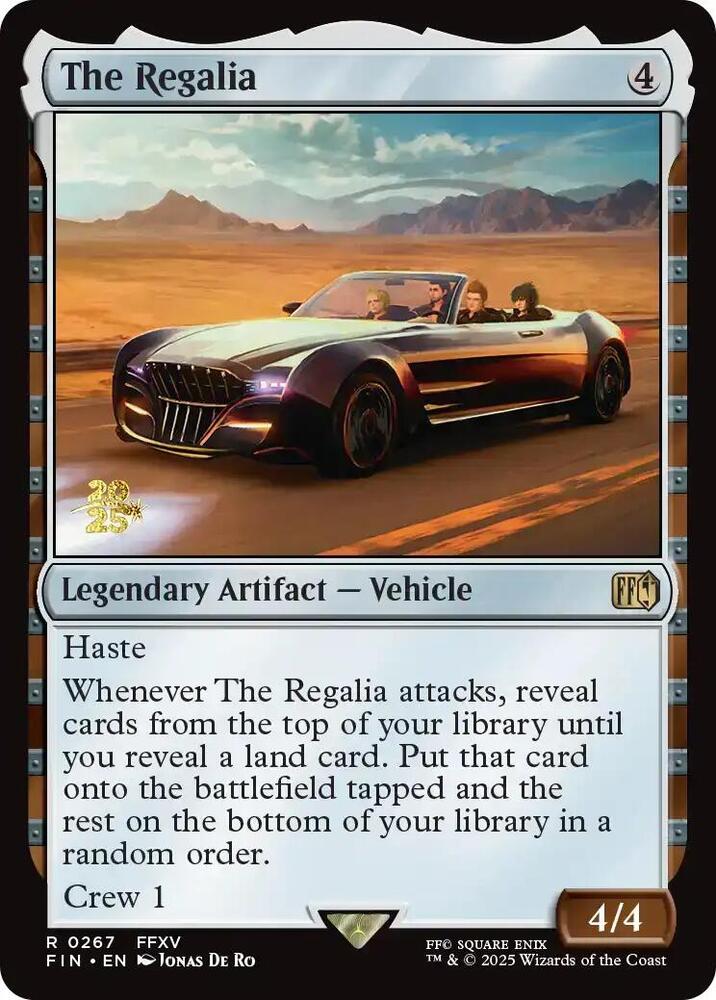The Regalia 267s/116 (Prerelease Cards)  - Foil | Good Games Modbury