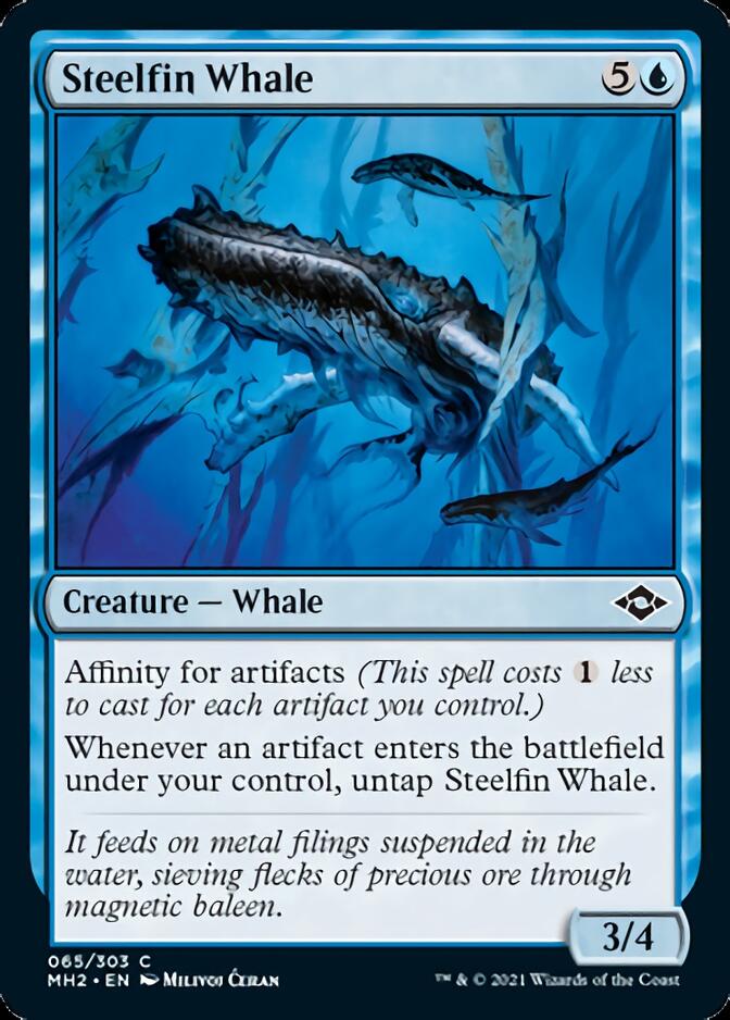 Steelfin Whale [Modern Horizons 2] | Good Games Modbury