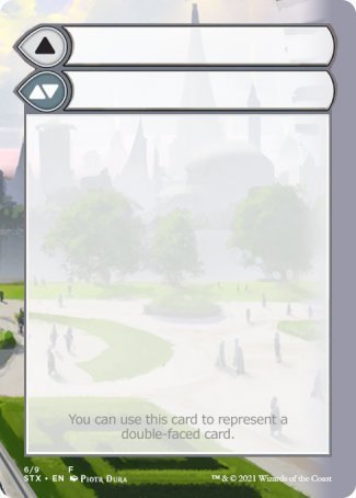 Helper Card (6/9) [Strixhaven: School of Mages Tokens] | Good Games Modbury