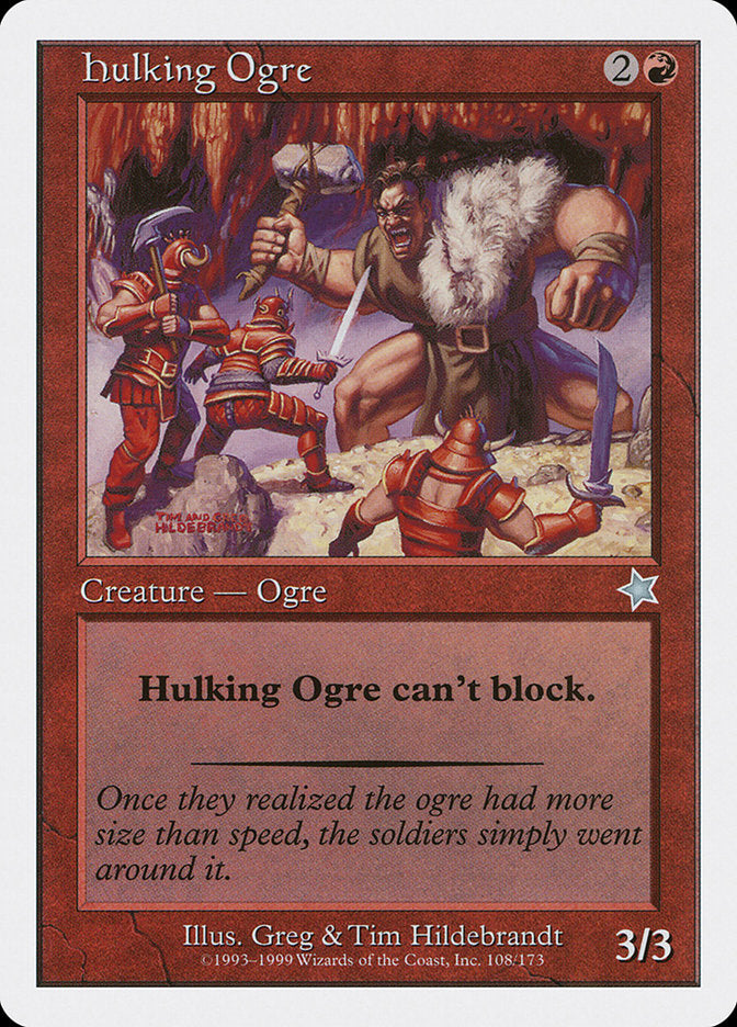 Hulking Ogre 108/173 (Starter 1999)  | Good Games Modbury