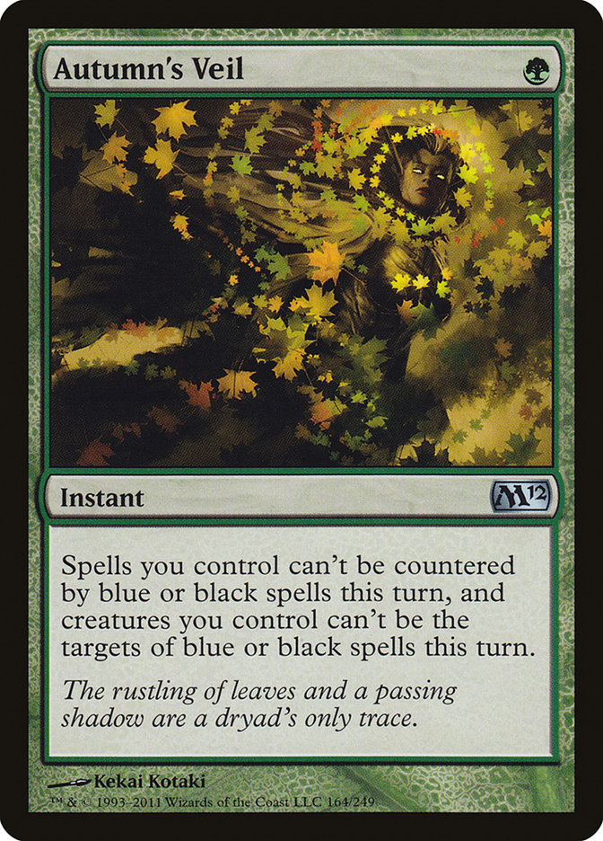 Autumn's Veil 164/249 (Magic 2012 (M12))  | Good Games Modbury