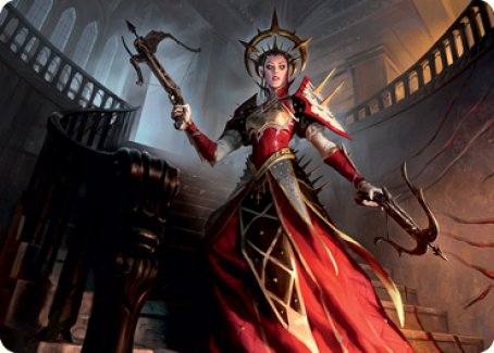 Bloodthirsty Adversary Art Card [Innistrad: Midnight Hunt Art Series] | Good Games Modbury