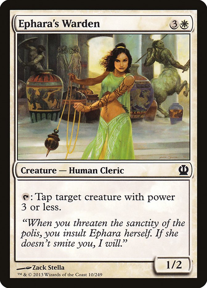 Ephara's Warden [Theros] | Good Games Modbury