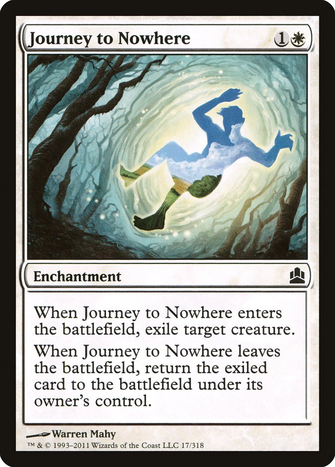 Journey to Nowhere [Commander 2011] | Good Games Modbury