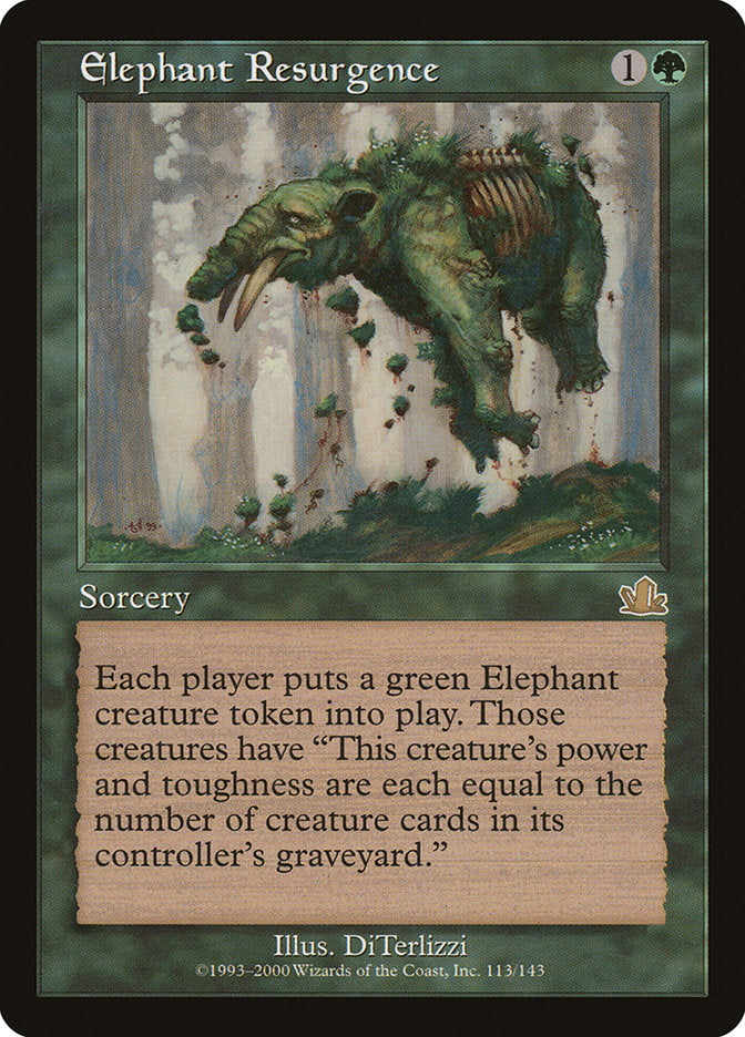 Elephant Resurgence 113/143 (Prophecy)  - Foil | Good Games Modbury