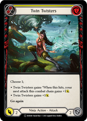 Twin Twisters (Yellow) [EVR048] (Everfest)  1st Edition Normal | Good Games Modbury