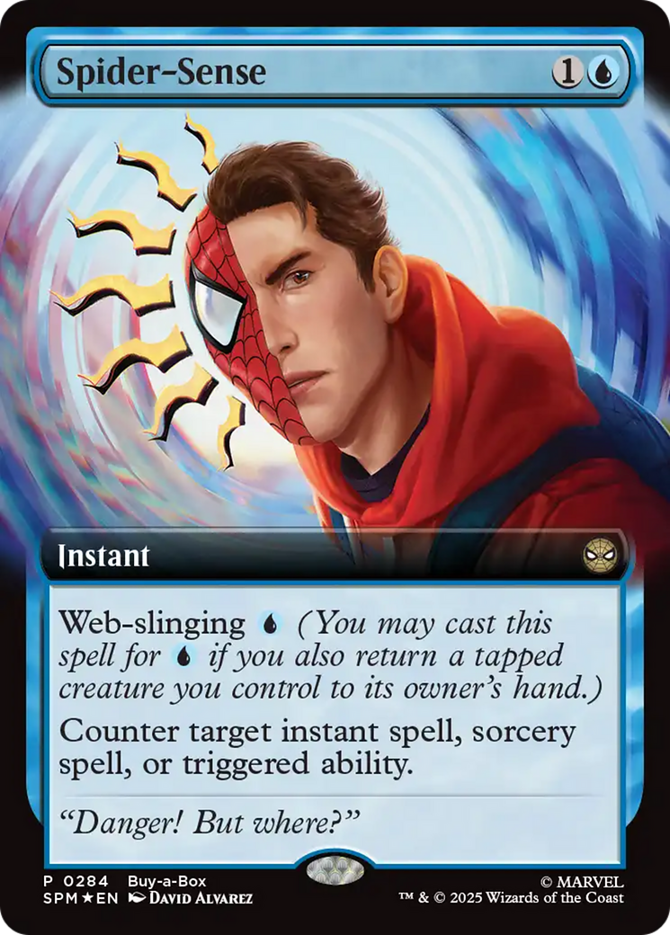 Spider-Sense (Extended Art) [Marvel's Spider-Man Promos] | Good Games Modbury