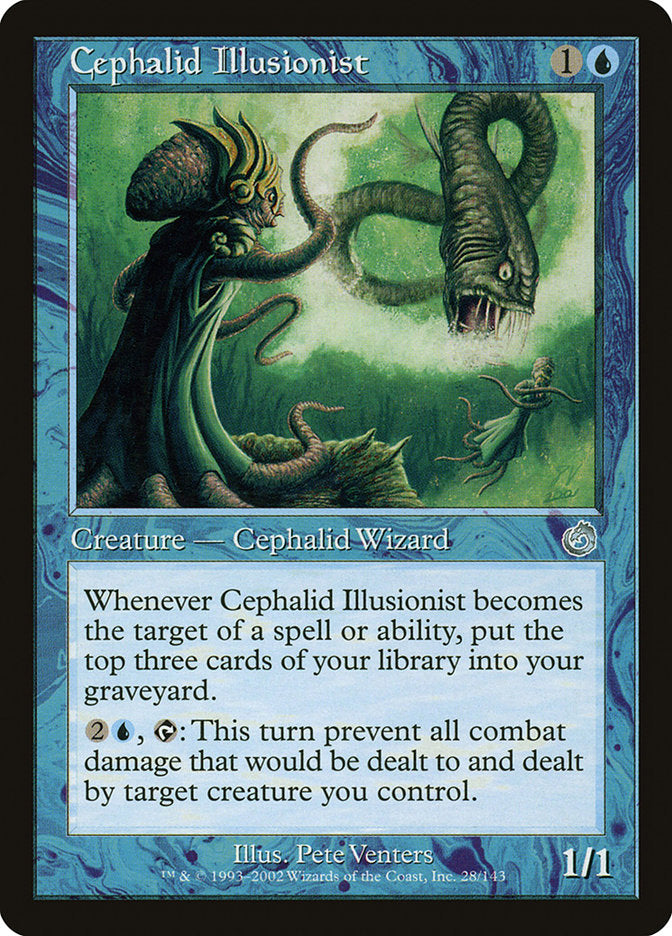 Cephalid Illusionist 28/143 (Torment)  | Good Games Modbury