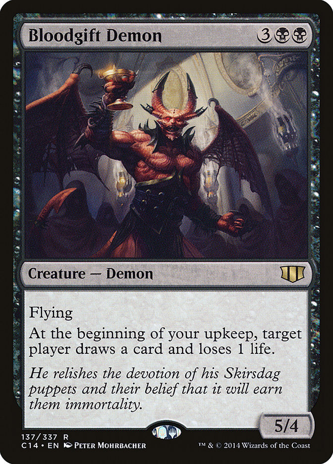 Bloodgift Demon 137/337 (Commander 2014)  | Good Games Modbury