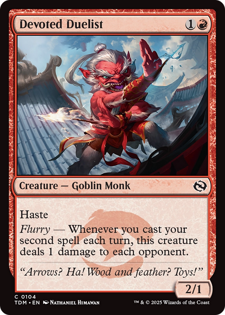 Devoted Duelist [Tarkir: Dragonstorm] | Good Games Modbury