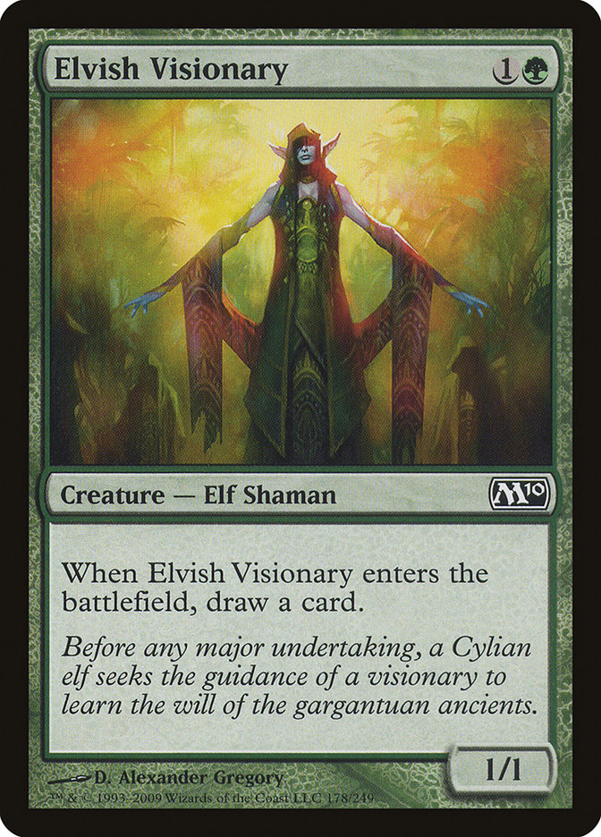 Elvish Visionary [Magic 2010] | Good Games Modbury