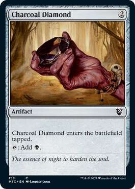 Charcoal Diamond 158/38 (Commander: Innistrad: Midnight Hunt)  | Good Games Modbury