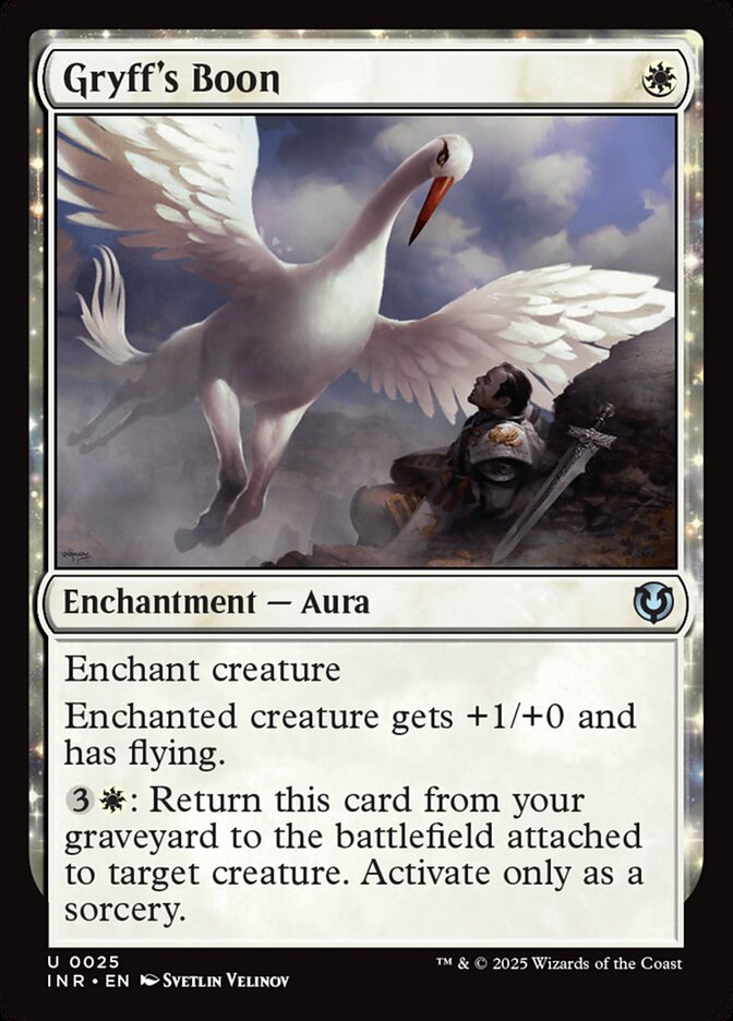 Gryff's Boon 25/287 (Innistrad Remastered)  - Foil | Good Games Modbury