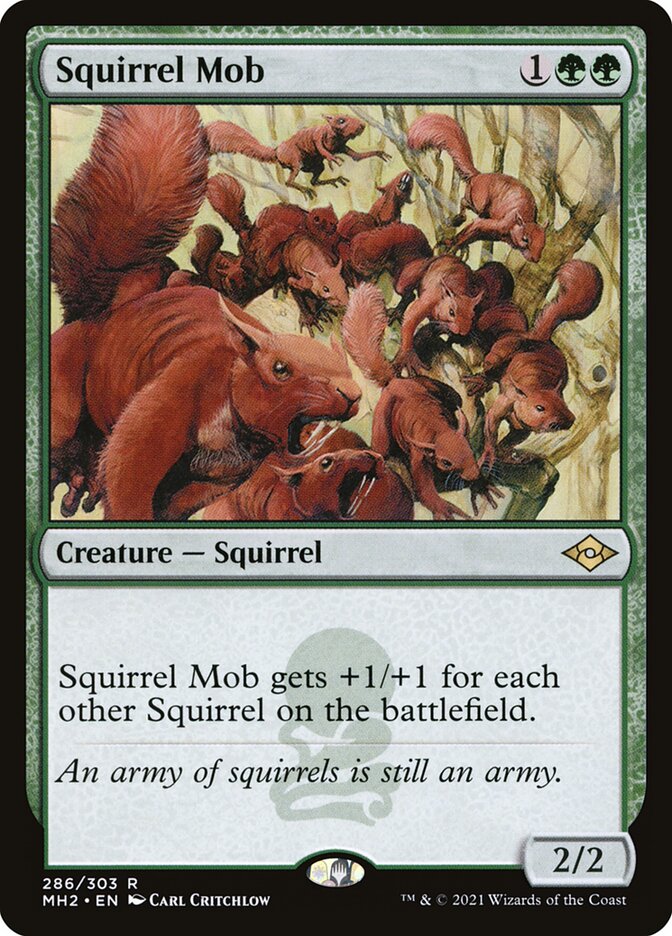 Squirrel Mob 286/303 (Modern Horizons 2)  | Good Games Modbury