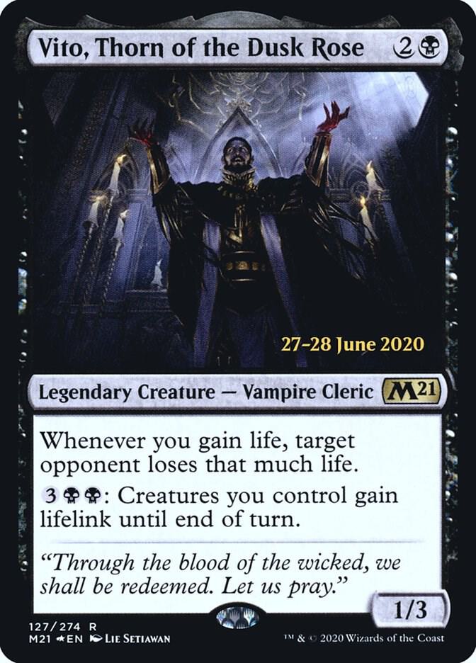 Vito Thorn of the Dusk Rose 127 (Prerelease Cards)  - Foil | Good Games Modbury