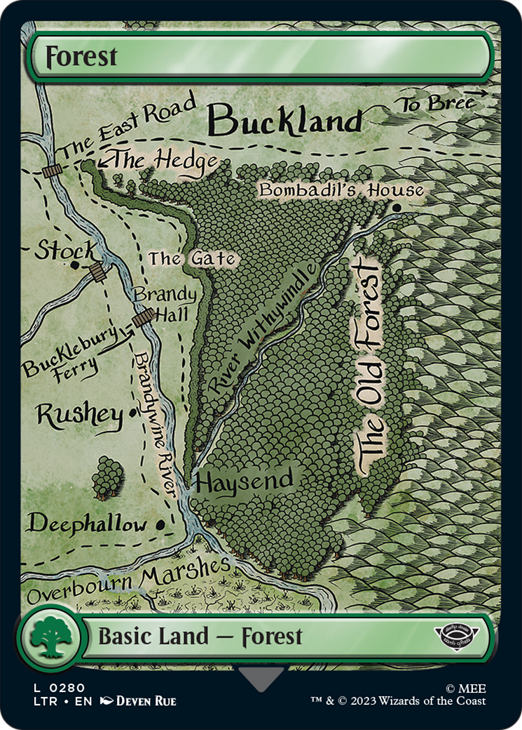 Forest (280) [The Lord of the Rings: Tales of Middle-Earth] | Good Games Modbury