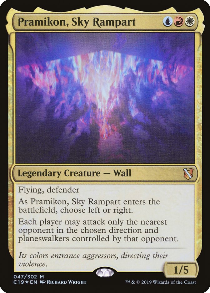 Pramikon, Sky Rampart 47/302 (Commander 2019)  - Foil | Good Games Modbury