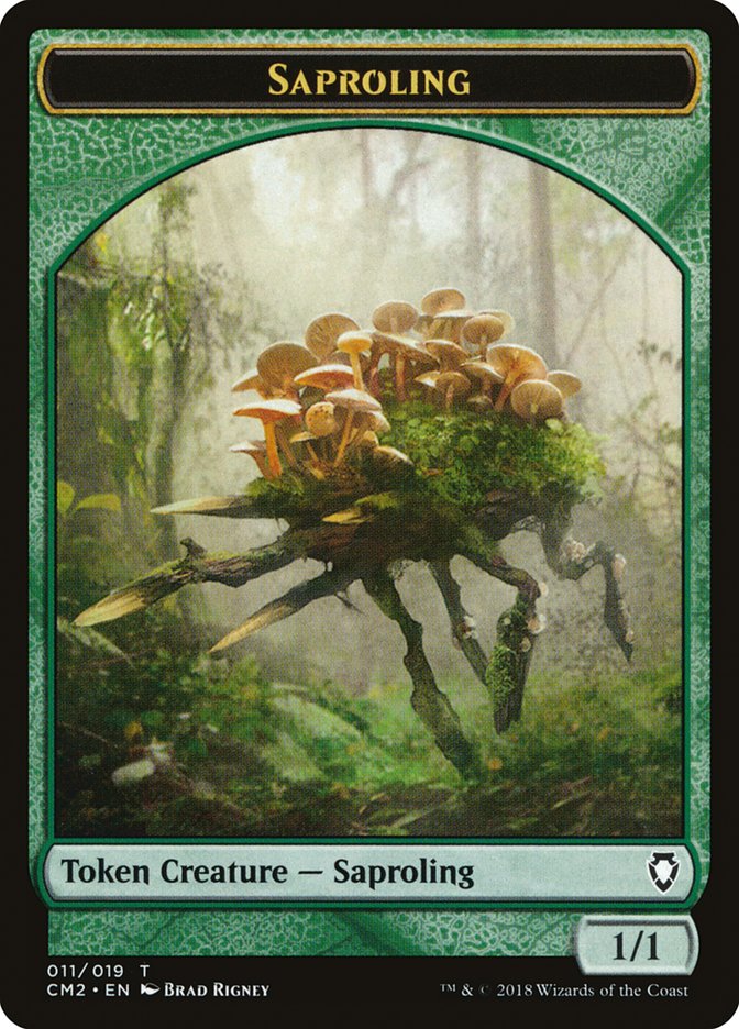 Saproling Token [Commander Anthology Volume II Tokens] | Good Games Modbury