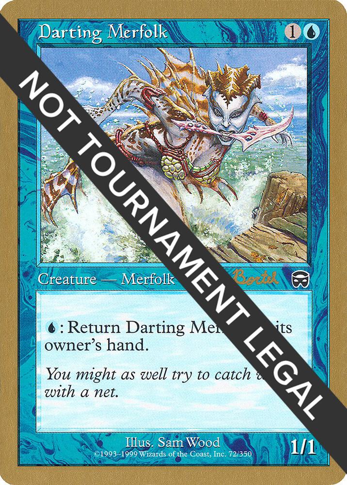 Darting Merfolk 2001 Alex Borteh MMQ ab72/138 (World Championship Decks)  | Good Games Modbury