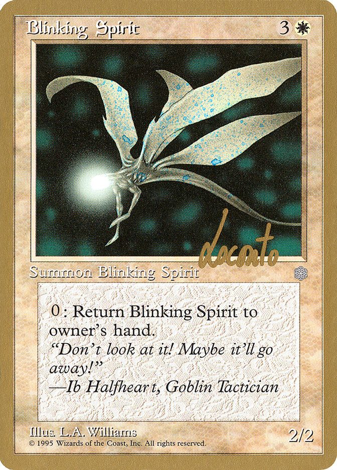 Blinking Spirit (Michael Loconto) [Pro Tour Collector Set] | Good Games Modbury