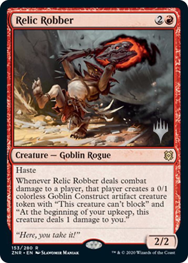 Relic Robber 153 (Promo Pack: Zendikar Rising)  | Good Games Modbury