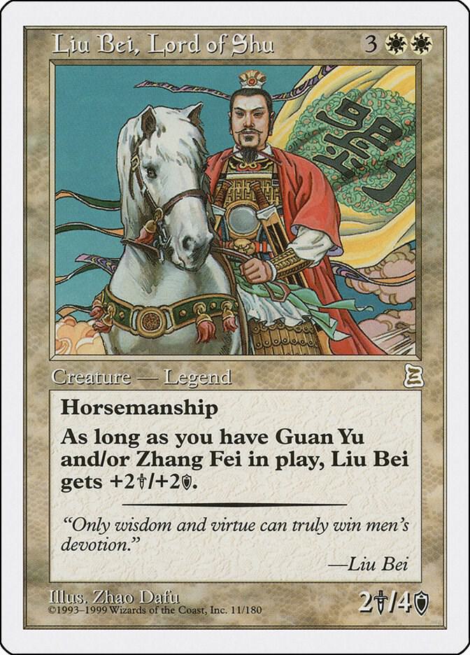 Liu Bei, Lord of Shu 11/180 (Portal Three Kingdoms)  | Good Games Modbury