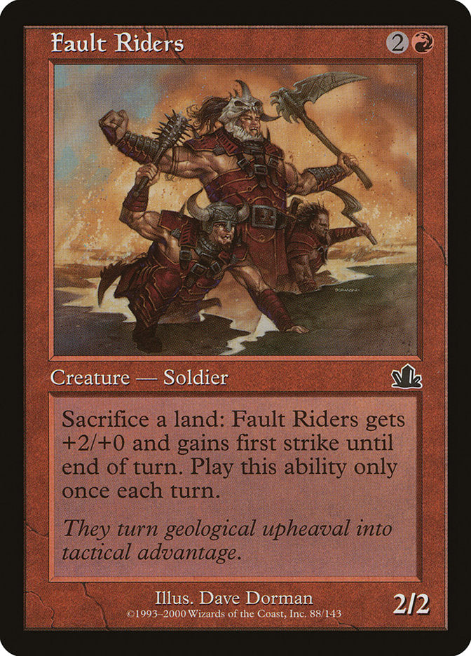 Fault Riders 88/143 (Prophecy)  - Foil | Good Games Modbury